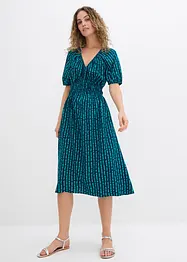 Abito midi in morbida viscosa, bonprix
