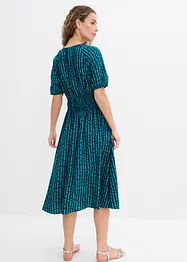 Abito midi in morbida viscosa, bonprix