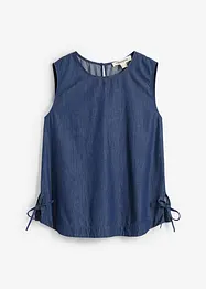 Top in jeans di cotone biologico, bonprix