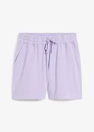 Shorts in felpa di puro cotone, bonprix