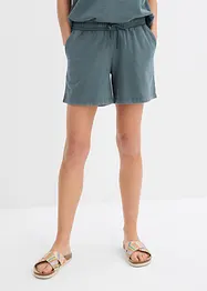 Shorts in felpa di puro cotone, bonprix