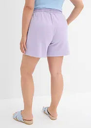 Shorts in felpa di puro cotone, bonprix