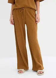 Pantaloni operati in puro cotone, bonprix
