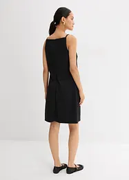 Miniabito in tessuto fluente effetto neoprene, bonprix