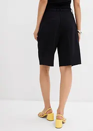 Bermuda in misto viscosa con pinces, bonprix