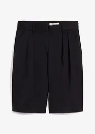 Bermuda in misto viscosa con pinces, bonprix
