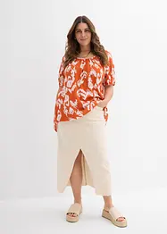 Tunica in viscosa crinkle, bonprix