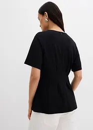Maglia sfiancata realizzata in morbido Punto di Roma, bonprix