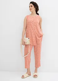 Blusa lunga in morbida viscosa, bonprix