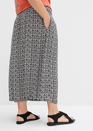 Gonna lunga in viscosa crinkle, bonprix