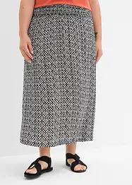 Gonna lunga in viscosa crinkle, bonprix
