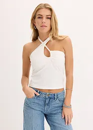Top all'americana con spalline incrociate e cut-out, bonprix
