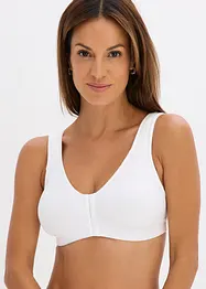 Reggiseno senza ferretto con chiusura davanti e cotone biologico (pacco da 2), bonprix