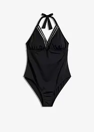 Costume intero con scollatura profonda e allacciatura dietro al collo, bonprix