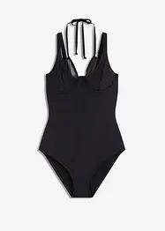 Costume intero con ferretto ed effetto modellante medio, bonprix