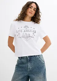 T-shirt corta in jersey, bonprix