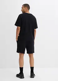 T-shirt e pantaloni corti in cotone biologico pesante (set 2 pezzi), bonprix