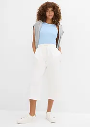 Pantaloni in jersey di interlock pesante, bonprix