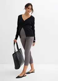Leggings capri prémaman (pacco da 2), bonprix