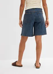 Bermuda in jeans, vita media, bonprix