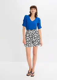 Maglia con maniche a sbuffo, bonprix