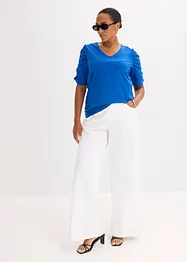 Maglia con maniche a sbuffo, bonprix