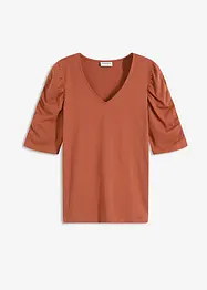 Maglia con maniche a sbuffo, bonprix