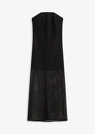 Abito con spalle scoperte e pizzo, bonprix