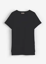 T-shirt asimmetrica in jersey di cotone pesante, bonprix