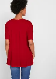 Maglia lunga in misto viscosa, bonprix