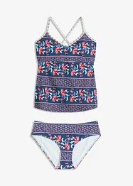 Tankini con spalline incrociate (set 2 pezzi), bonprix