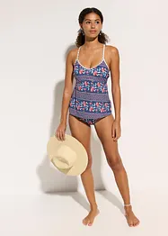 Tankini con spalline incrociate (set 2 pezzi), bonprix