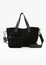 Borsa a mano in pelle, bonprix