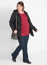 Softshell prémaman con inserto babywearing, regolabile in vita, bonprix