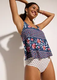 Costume intero effetto tankini, bonprix