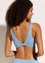 Reggiseno bustier per bikini con scollatura a V, bonprix