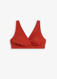 Reggiseno bustier per bikini con scollatura a V, bonprix