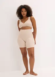 Pantaloncini invisibili in cotone con effetto modellante leggero, bonprix