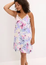 Camicia da notte corta in misto viscosa morbido, bonprix