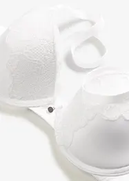 Reggiseno con coppe preformate ed effetto lucido, bonprix
