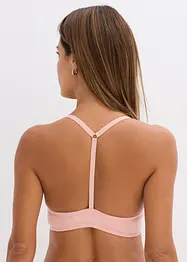Reggiseno con coppe preformate, ferretto, chiusura anteriore e cotone (pacco da 2), bonprix