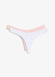 Perizoma a V con cotone comodo (pacco da 2), bonprix