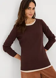Maglione in filato fine, bonprix