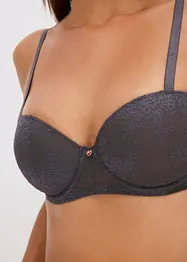 Reggiseno a balconcino con pizzo delicato (pacco da 2), bonprix