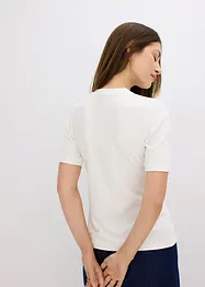 Maglia a costine in soffice misto viscosa, bonprix