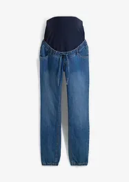 Joggers di jeans prémaman in cotone biologico, bonprix