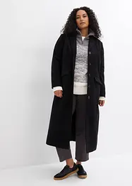 Cappotto lungo in simil lana, bonprix