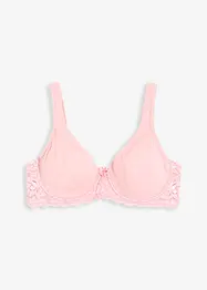 Reggiseno t-shirt con ferretto e spalline imbottite, bonprix