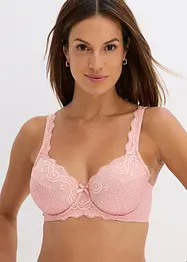 Reggiseno con ferretto e pizzo delicato (pacco da 2), bonprix
