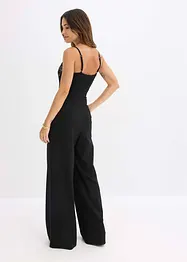 Tuta elegante in jersey con pizzo, bonprix